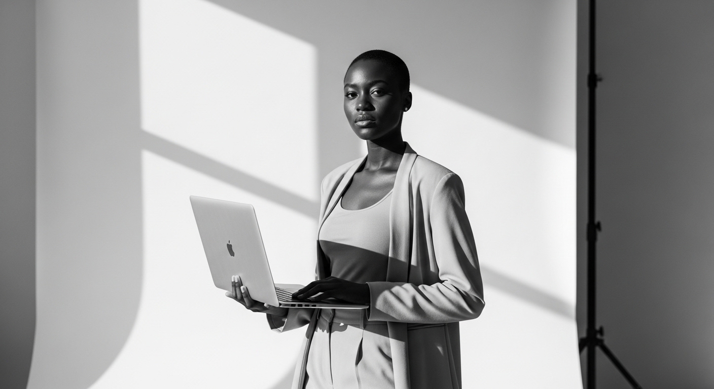 Creative professional at work